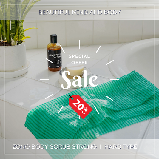 ZONO Body Scrub MEDIUM  |  Regular Type